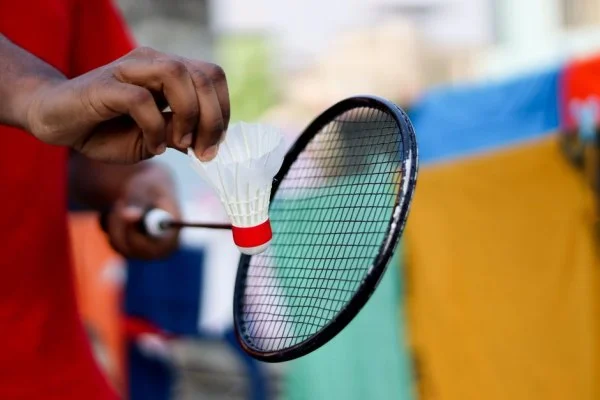 badminton player training